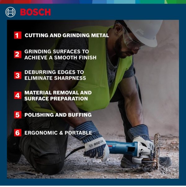 BOSCH Professional GWS 600 Angle Grinder - Image 3