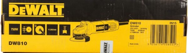 DEWALT DW810 750W  Heavy Duty Small Angle Grinder - Image 5